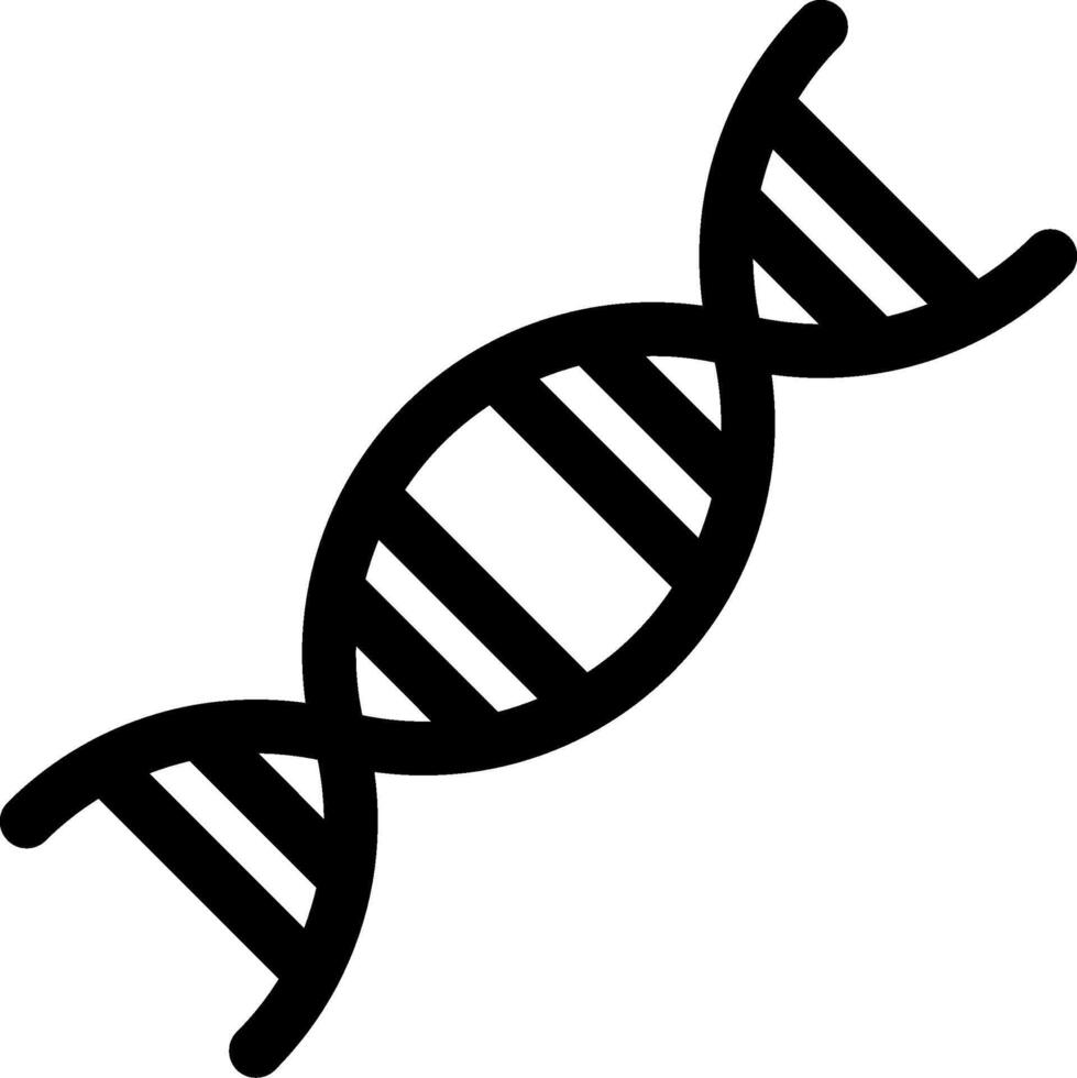 DNA Colorful Icon vector
