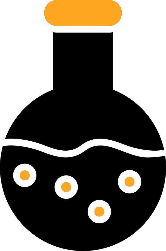 Flask Colorful Icon vector