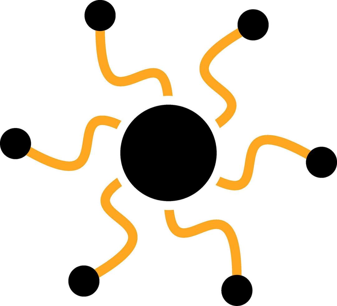 Connections Colorful Icon vector