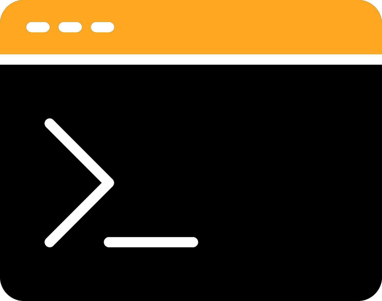 Terminal Colorful Icon vector
