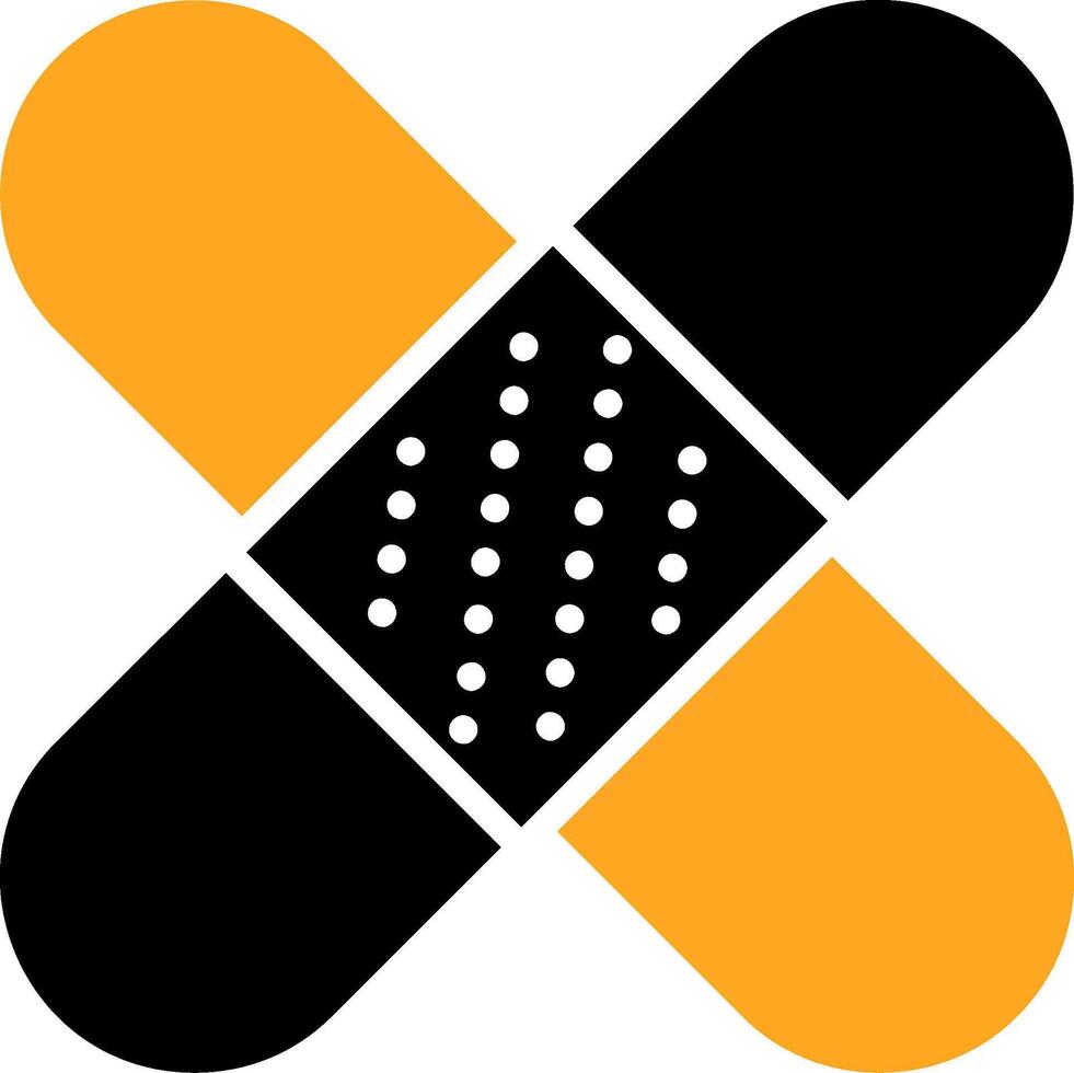 Bandage Colorful Icon vector