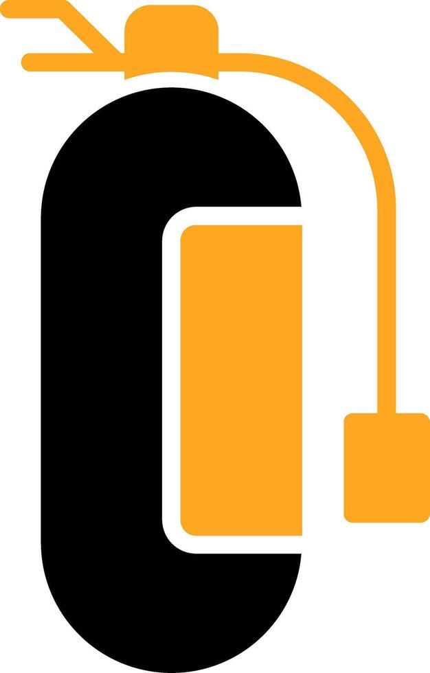 Fire Extinguisher Colorful Icon vector
