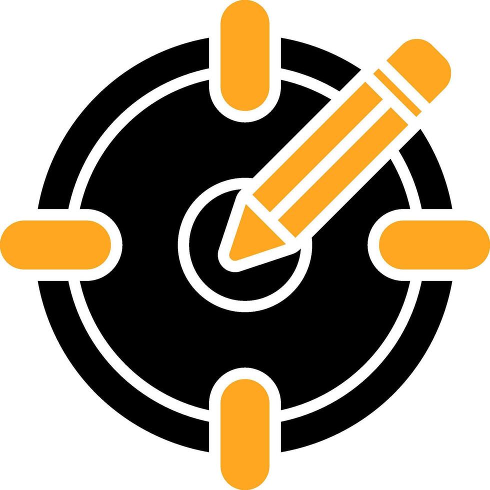 Target Audience Colorful Icon vector