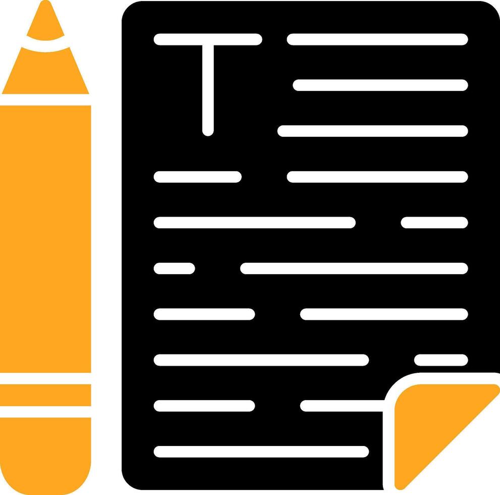 Copywriter Colorful Icon vector
