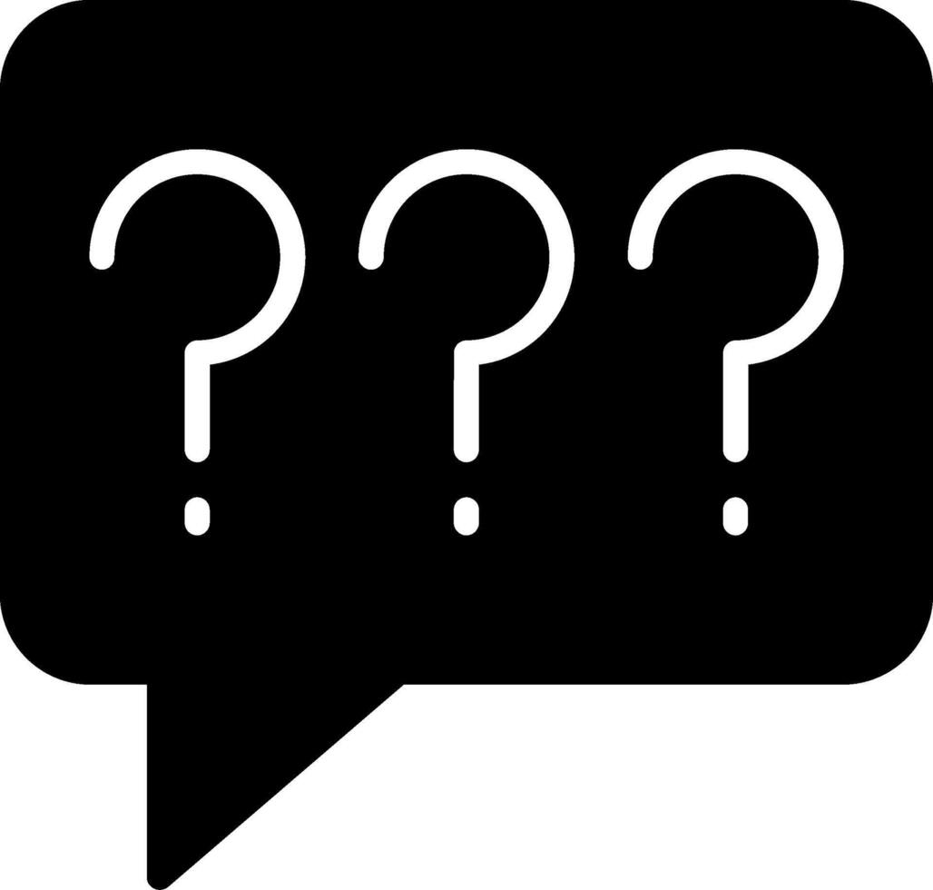 Question Colorful Icon vector