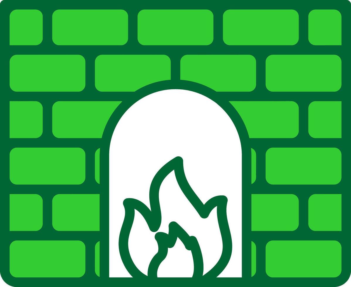 Firewall Colorful Icon vector