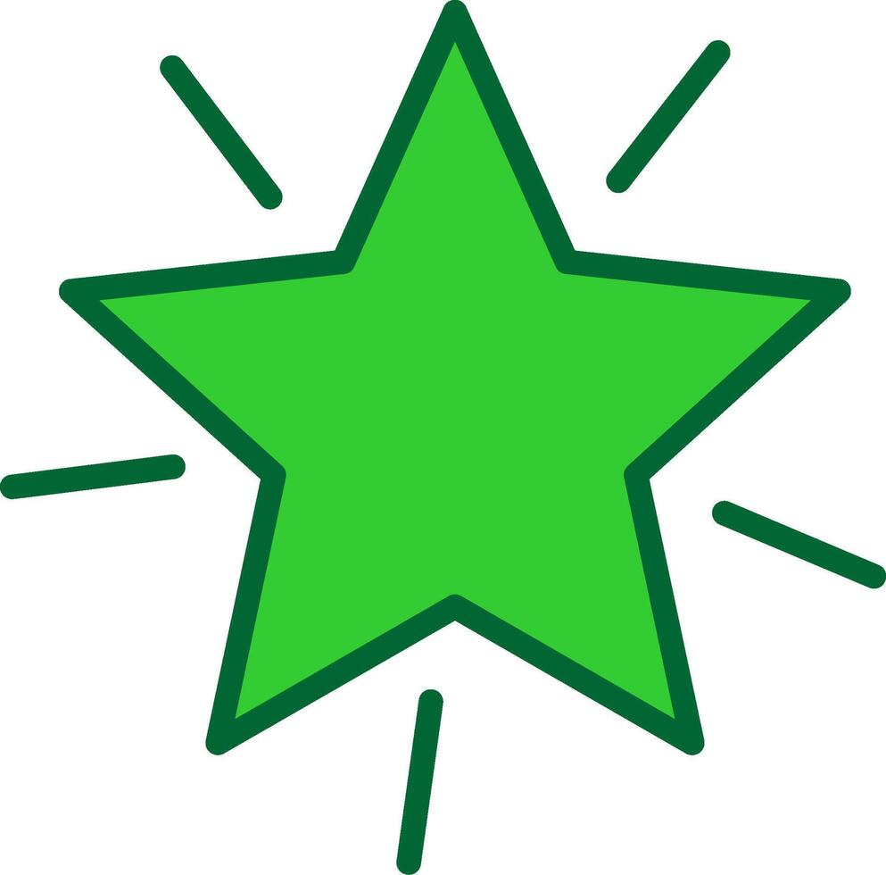 Star Colorful Icon vector