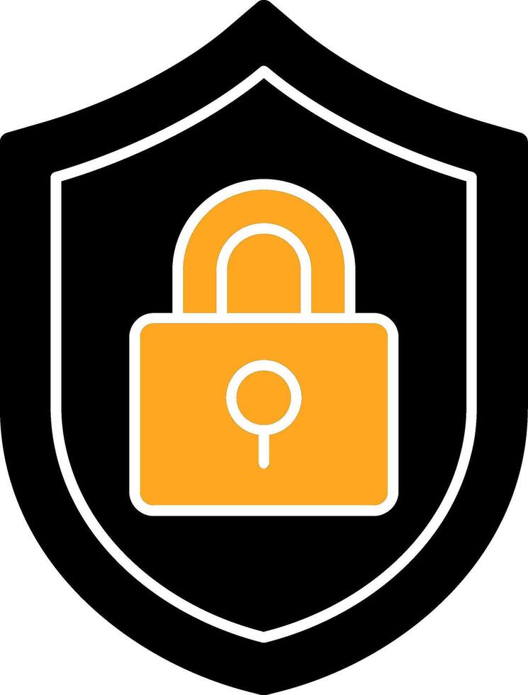 Cyber Security Colorful Icon vector