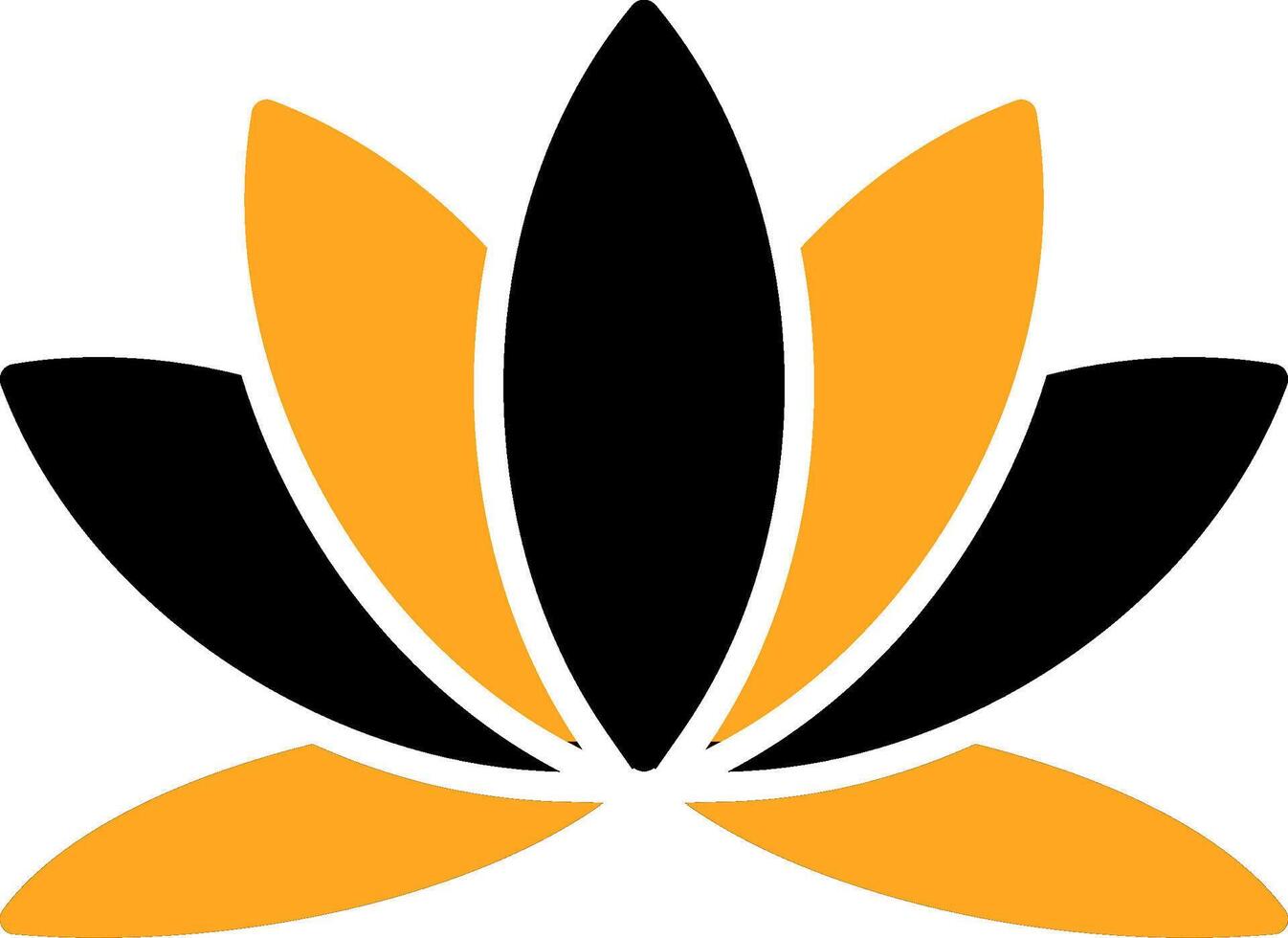 Lily Colorful Icon vector