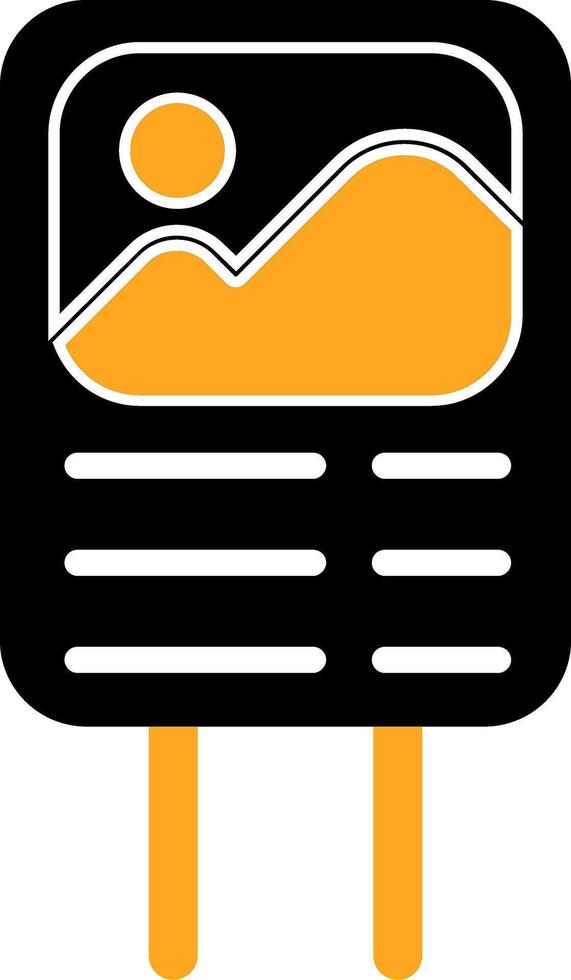 Poster Colorful Icon vector