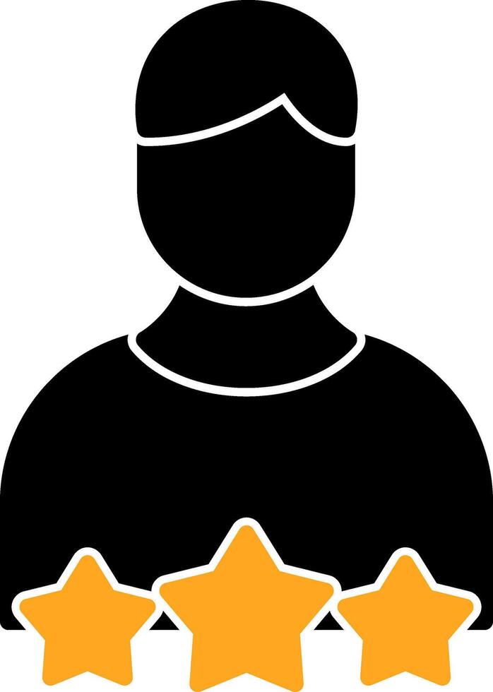 Role Model Colorful Icon vector