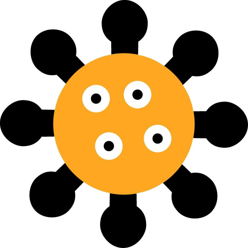 Corona Colorful Icon vector