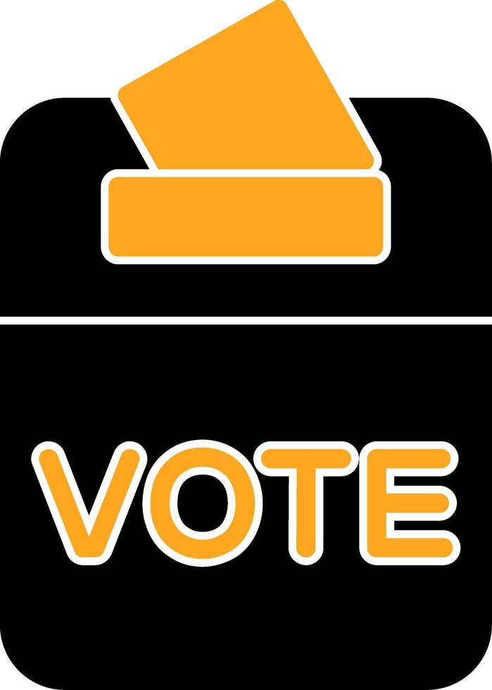 Voting Colorful Icon vector