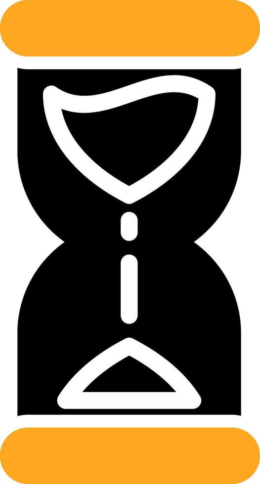 Hourglass Colorful Icon vector