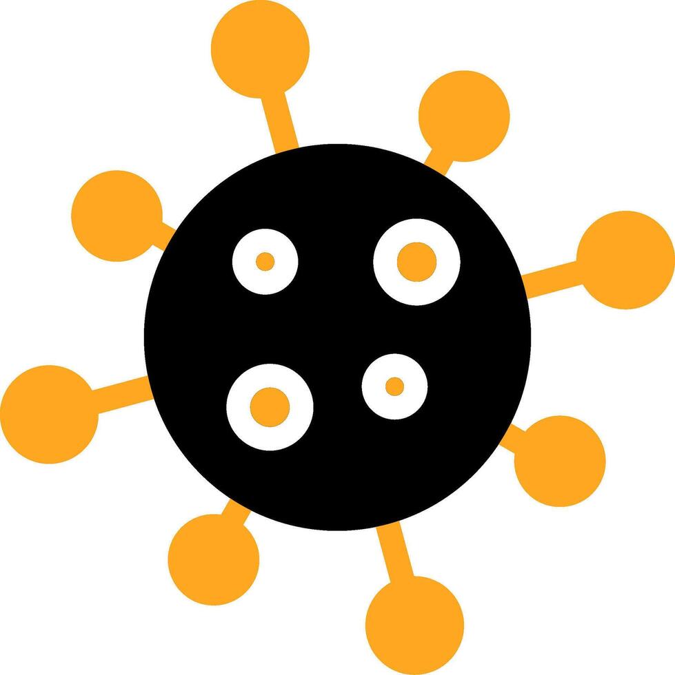 Corona Colorful Icon vector