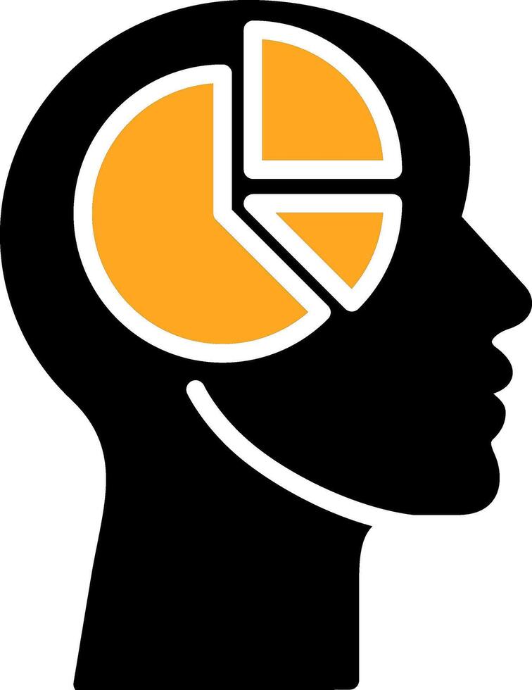 Head Colorful Icon vector