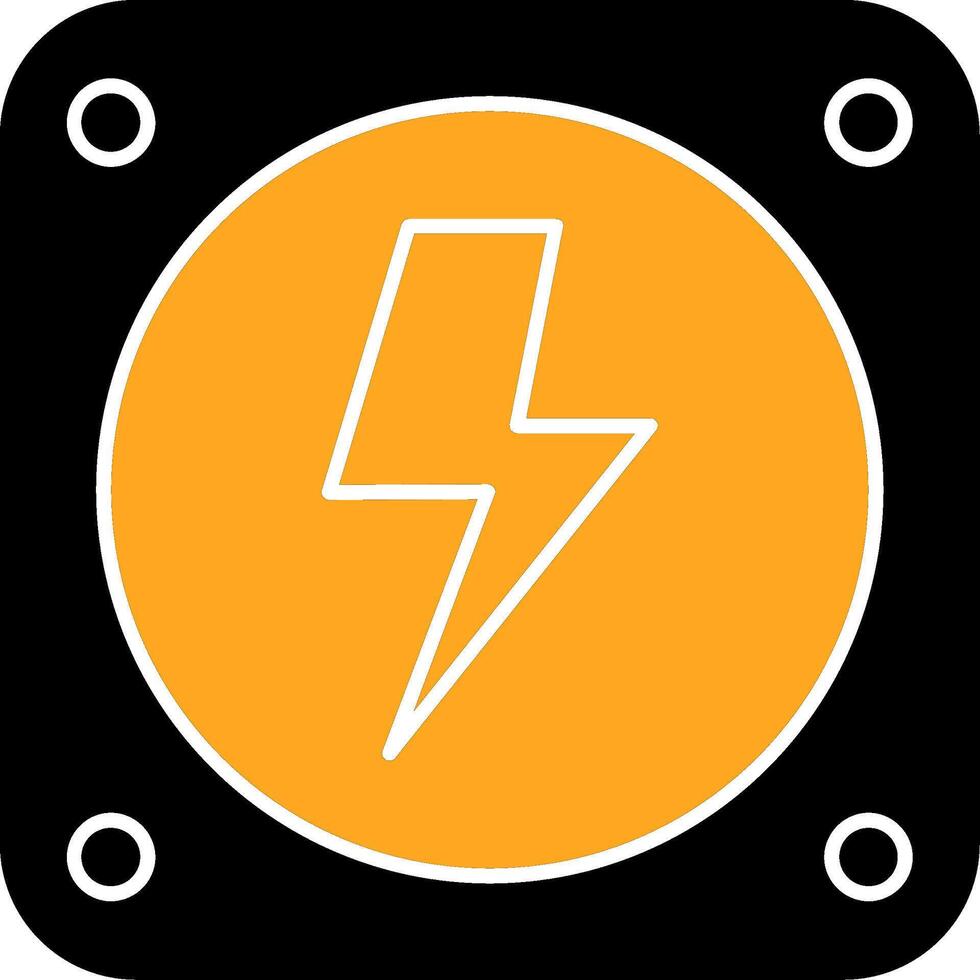 Electricity Colorful Icon vector