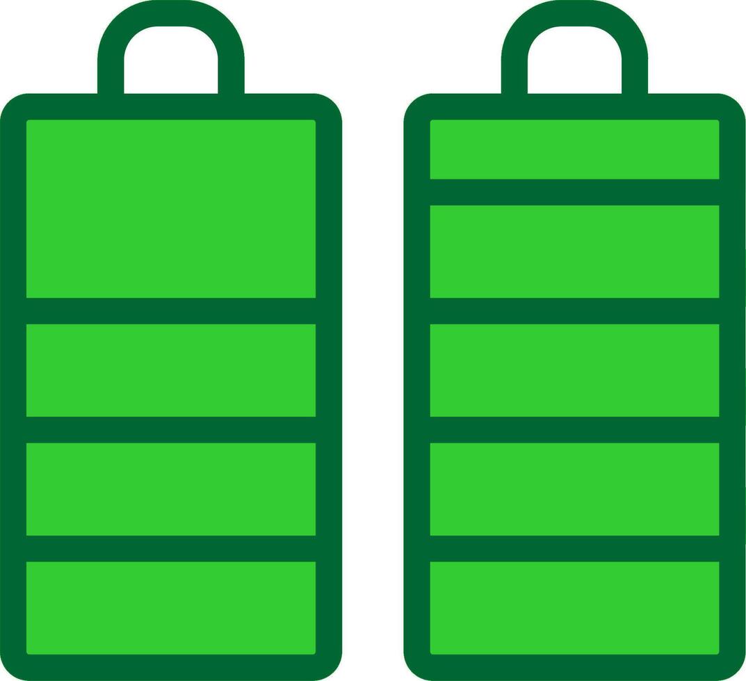 Battery Colorful Icon vector