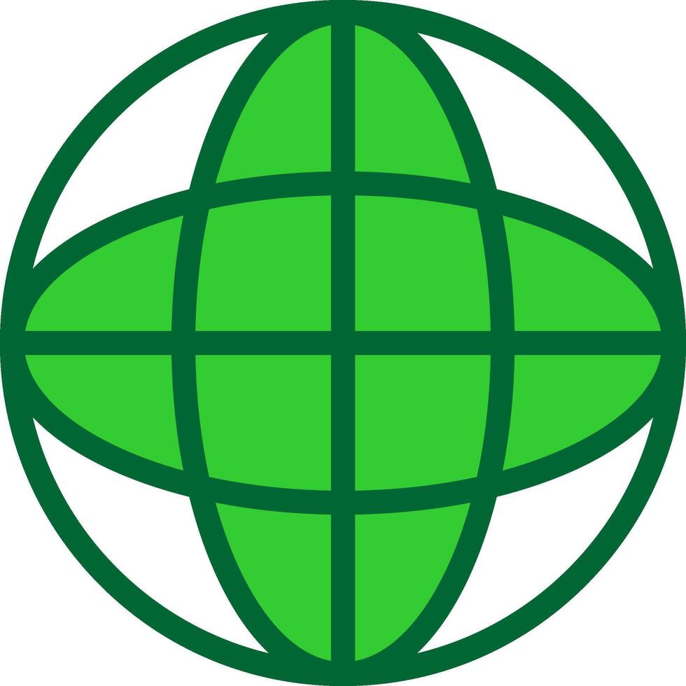 Globe Colorful Icon vector