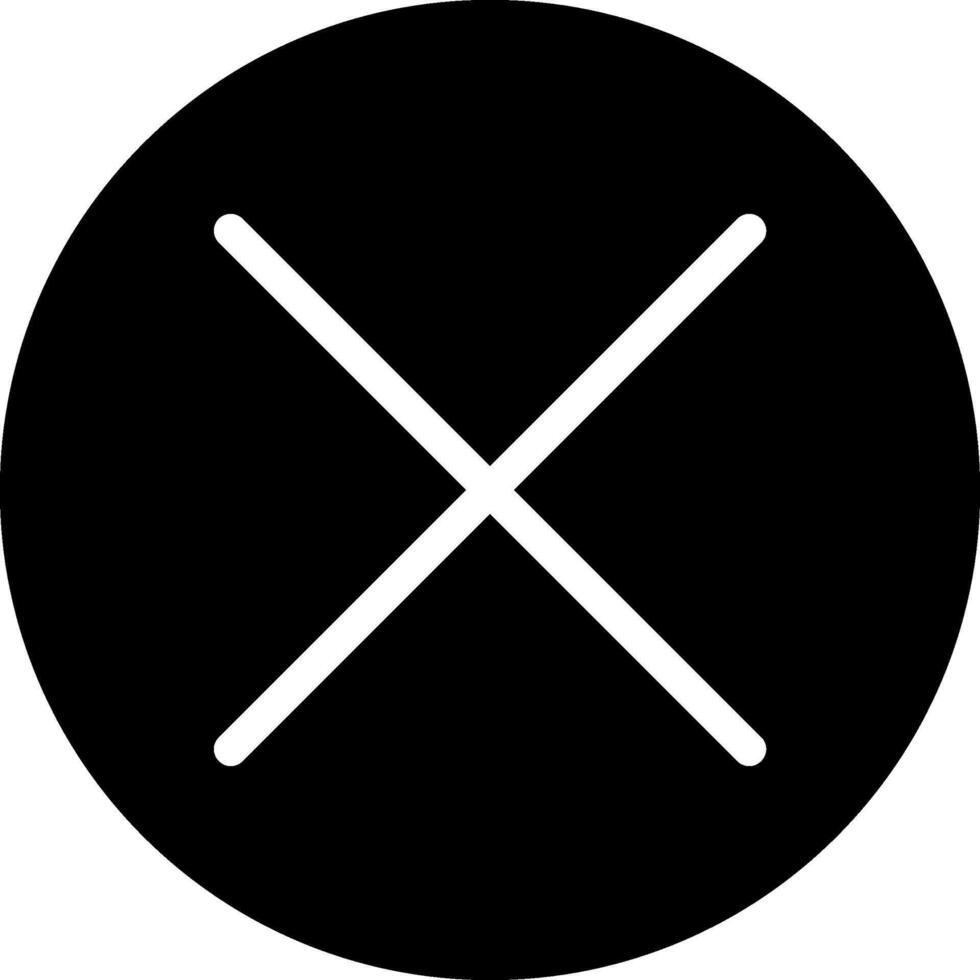 Cancel Colorful Icon vector