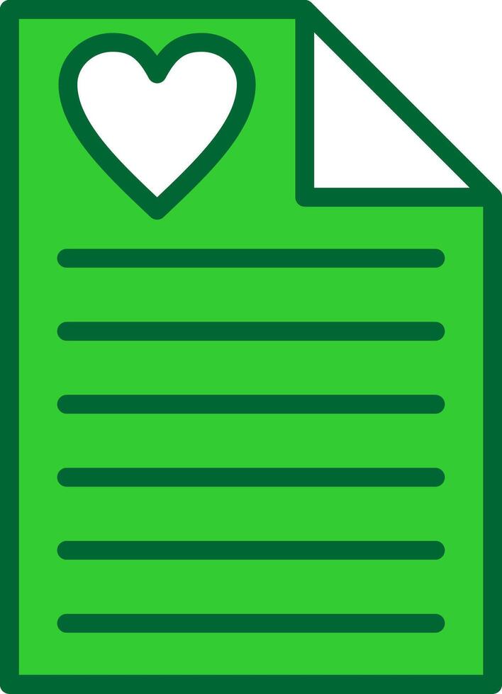 Wishlist Colorful Icon vector