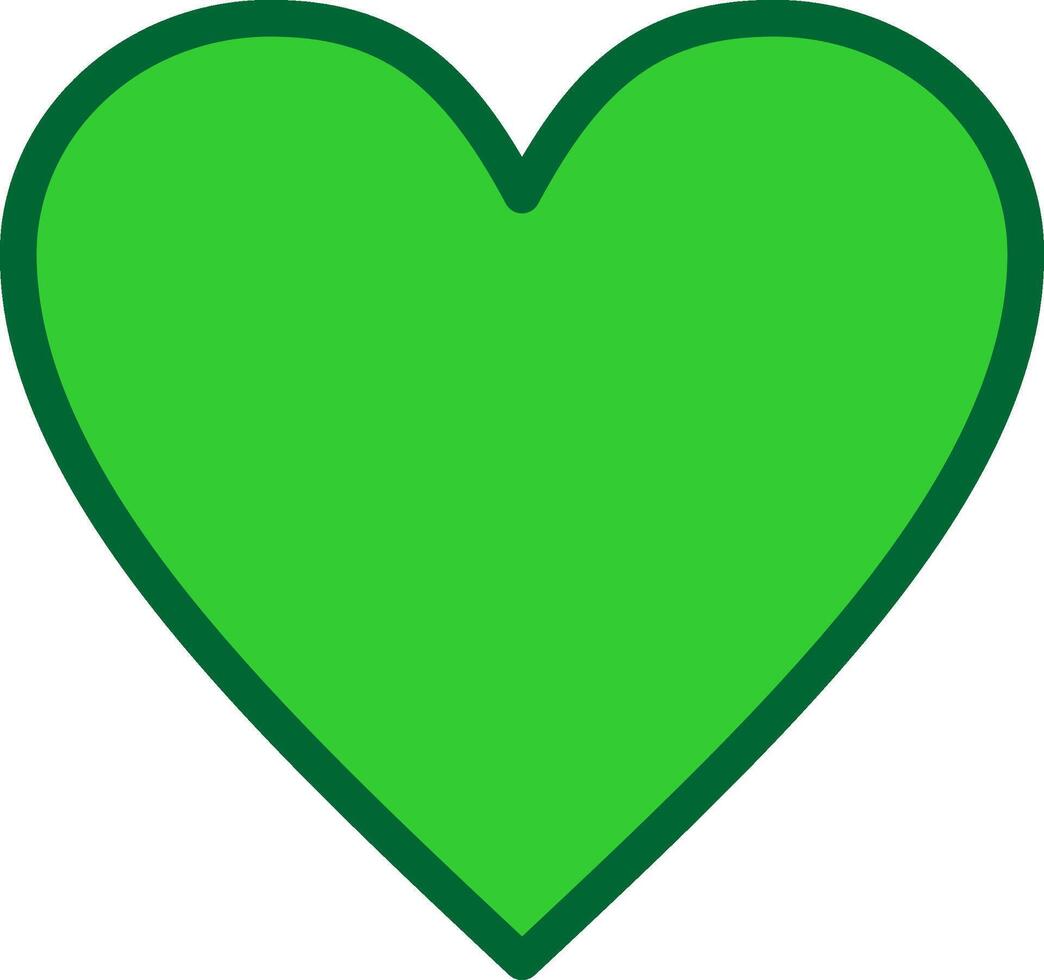 Heart Colorful Icon vector