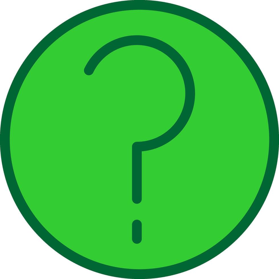 Help Colorful Icon vector