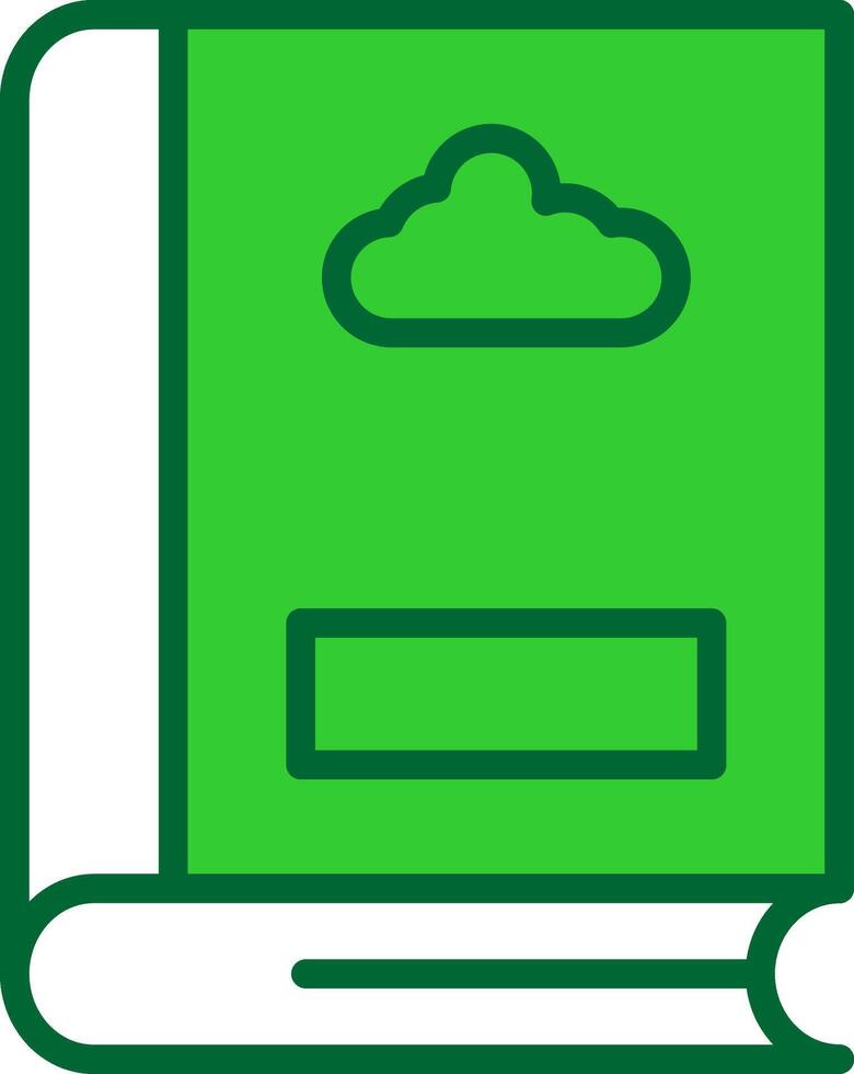 Cloud Colorful Icon vector