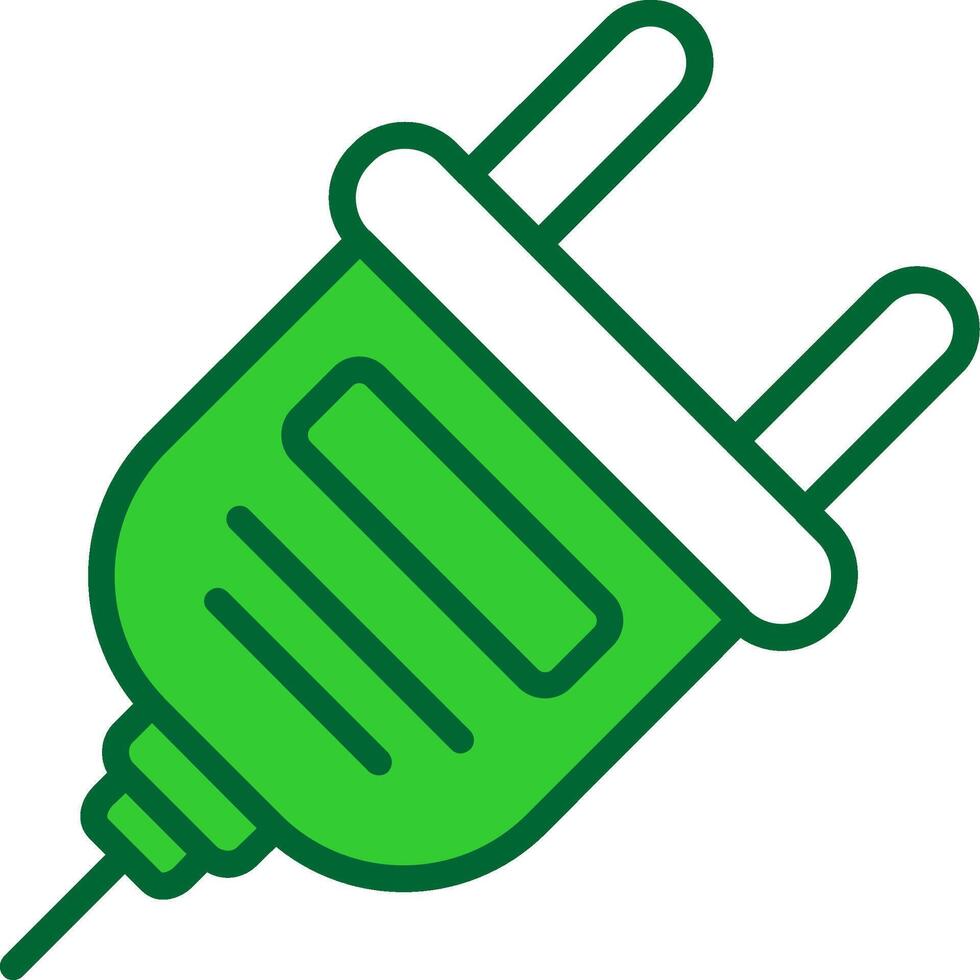 Plug Colorful Icon vector