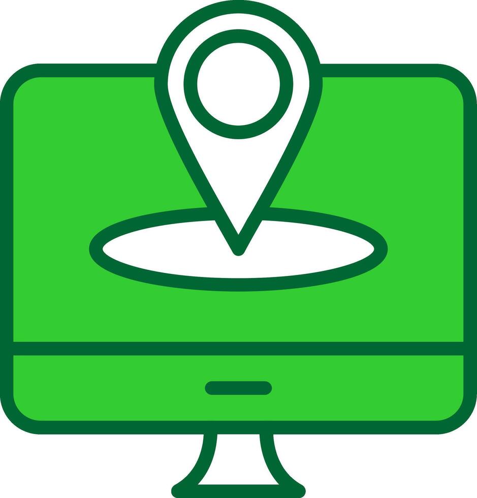 Location Colorful Icon vector