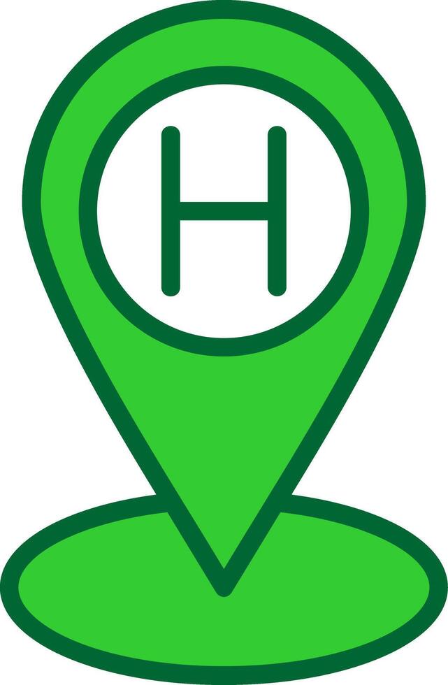 Location Colorful Icon vector