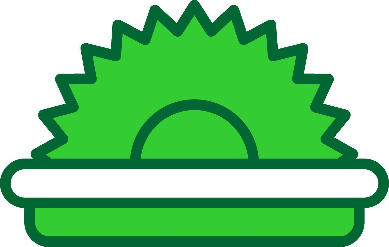 Saw Colorful Icon vector
