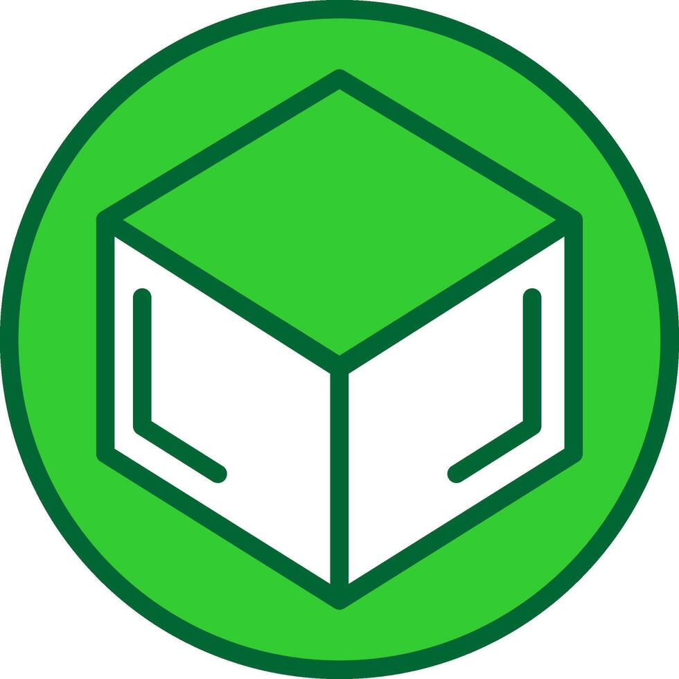 3D Colorful Icon vector