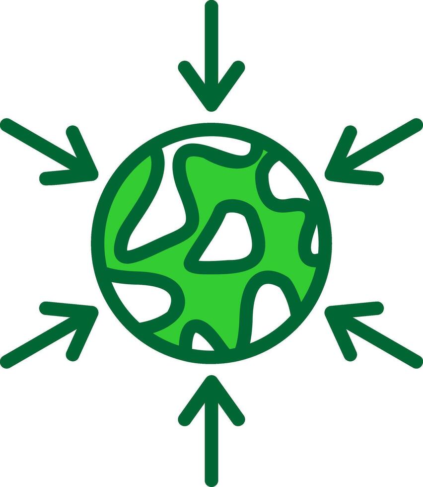 Gravity Colorful Icon vector
