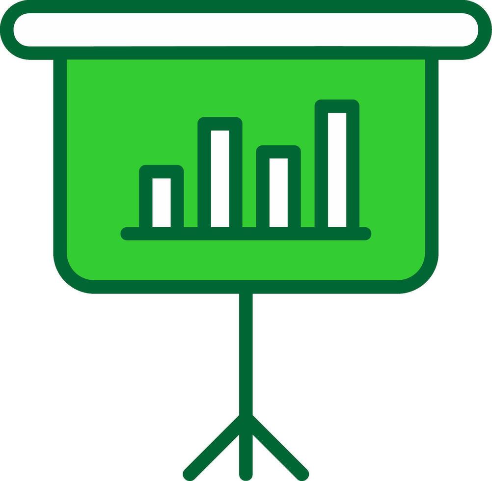 Presentation Colorful Icon vector