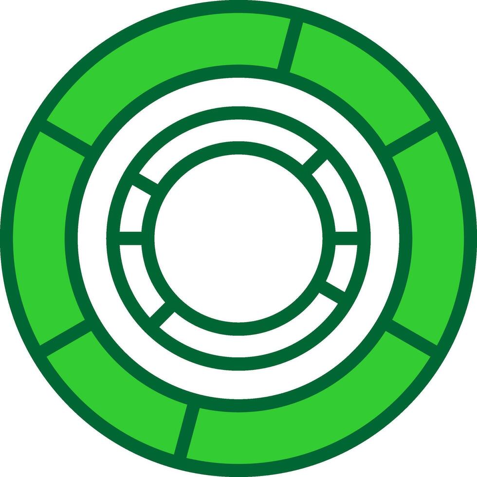 Chart Colorful Icon vector