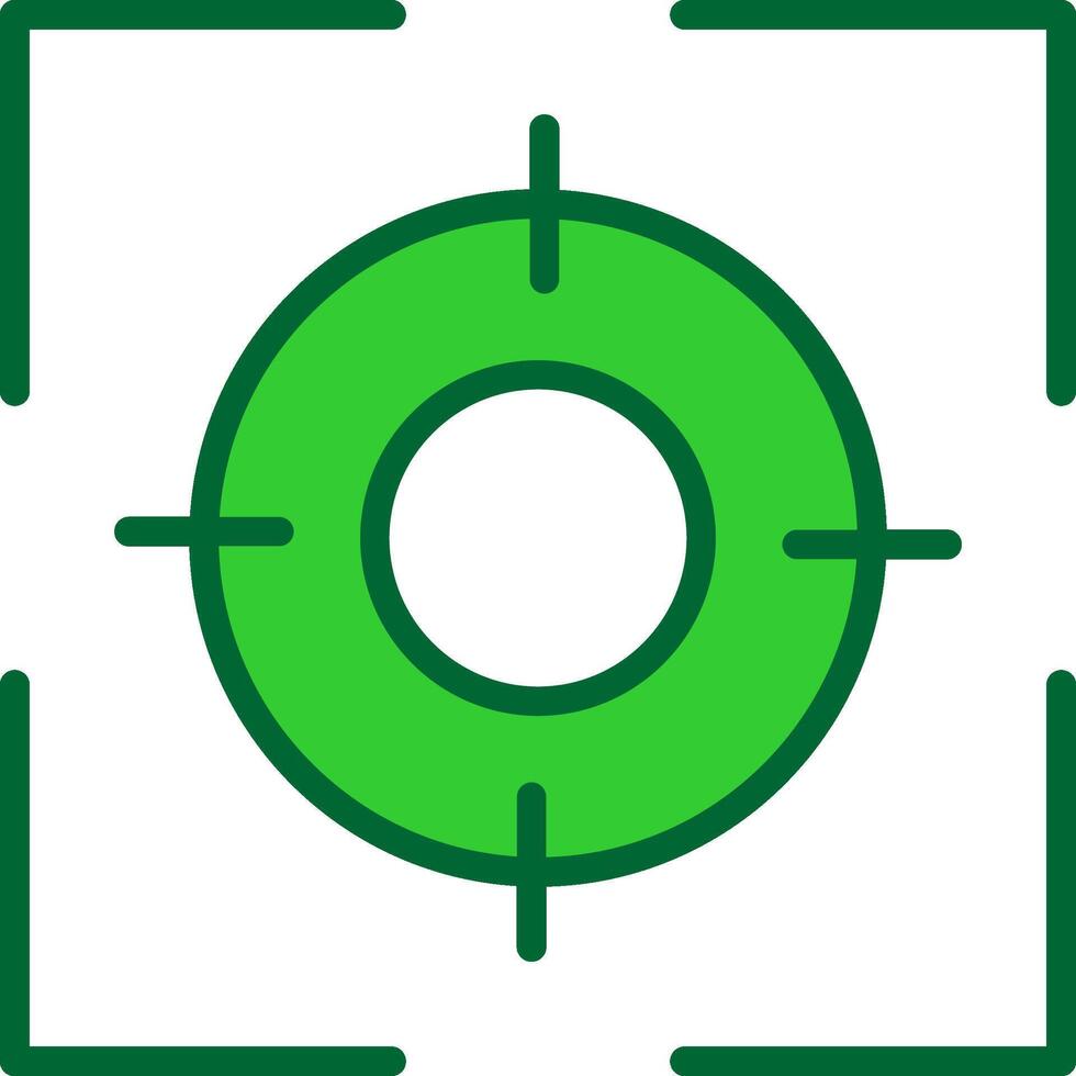Focus Colorful Icon vector