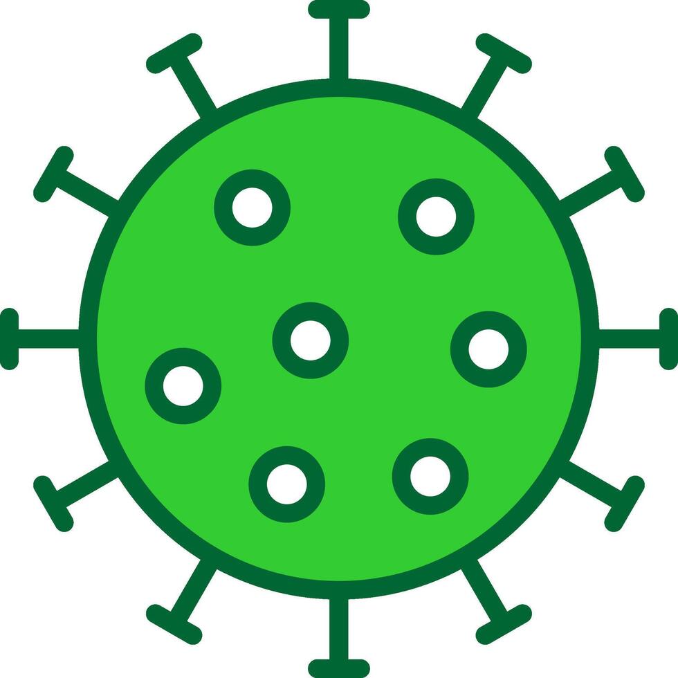 Coronavirus Colorful Icon vector