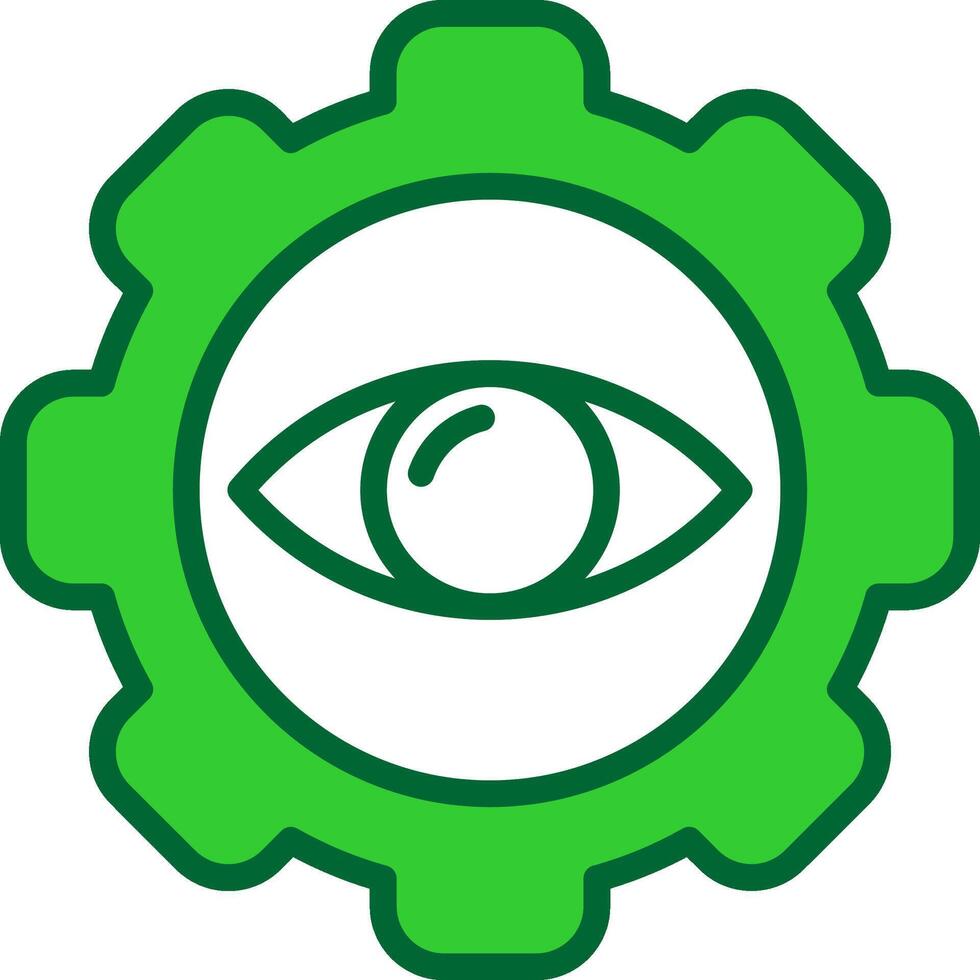Vision Colorful Icon vector
