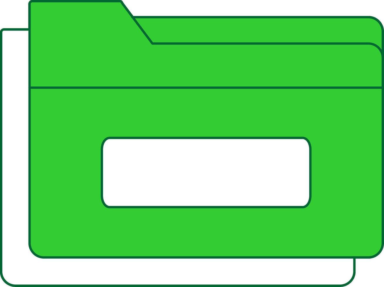Folder Colorful Icon vector