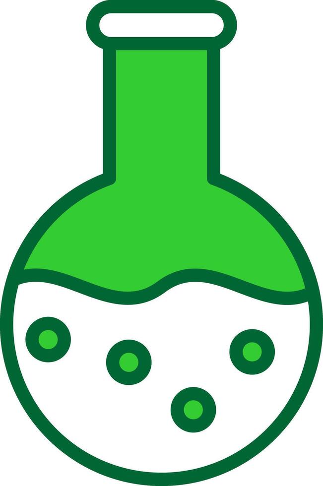 Flask Colorful Icon vector
