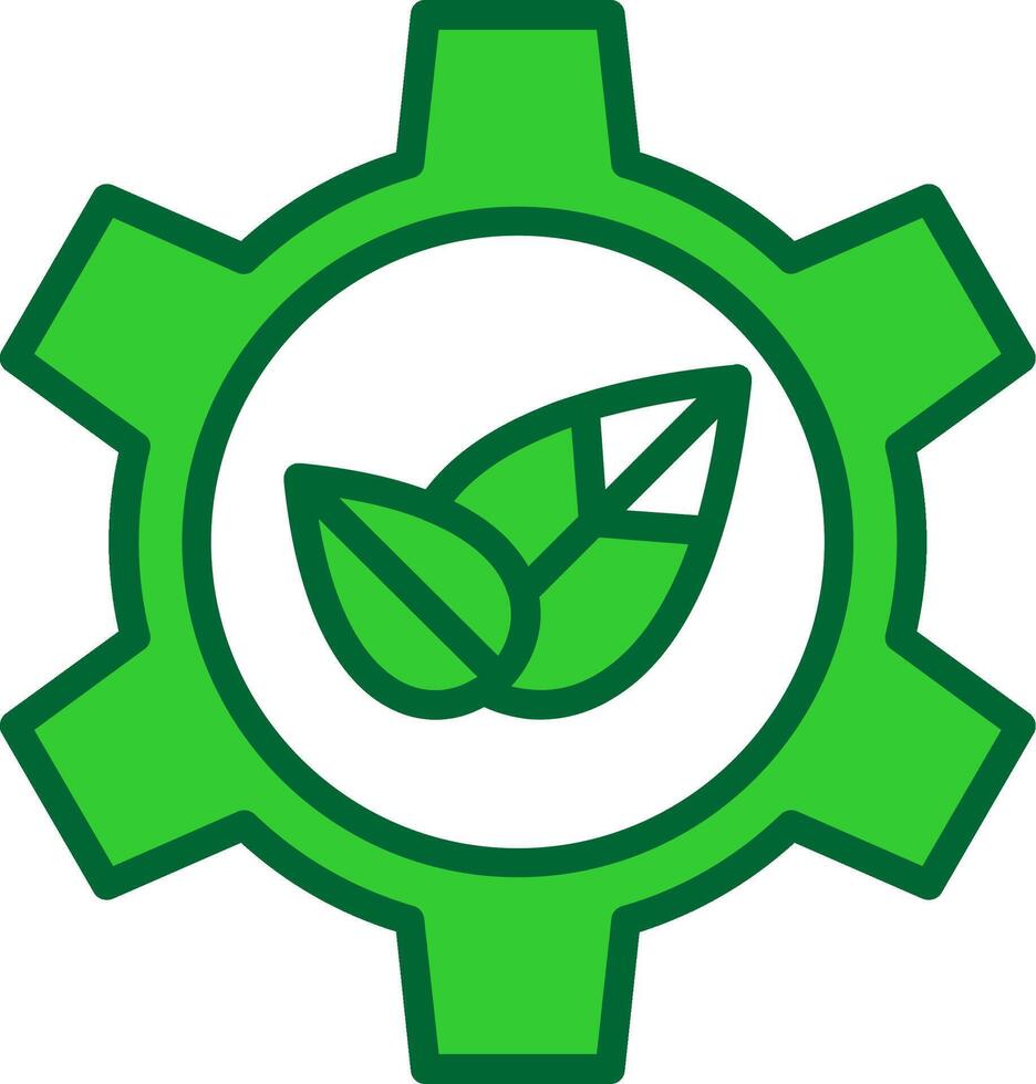 Gear Colorful Icon vector