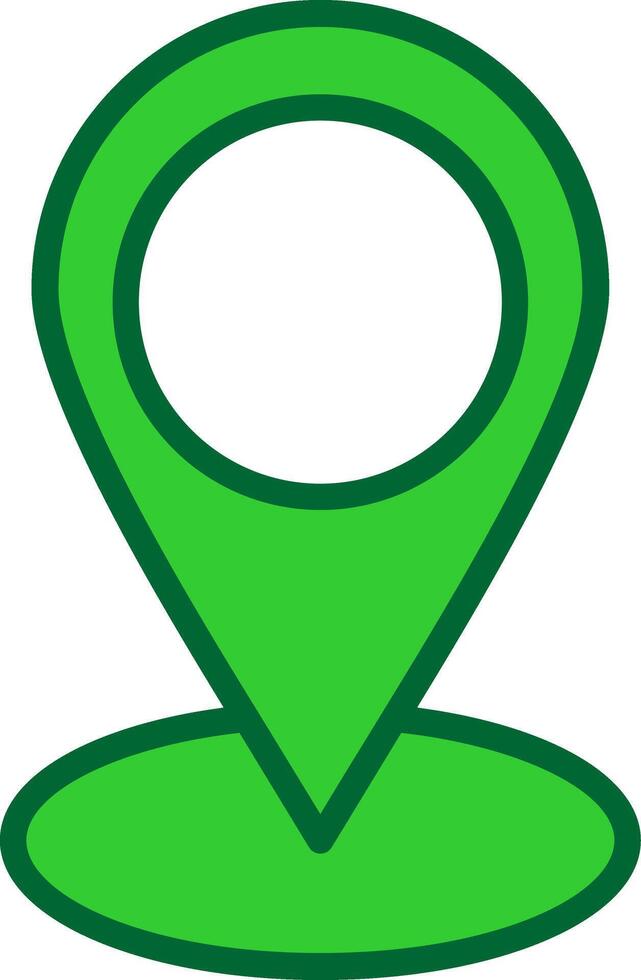 GPS Colorful Icon vector