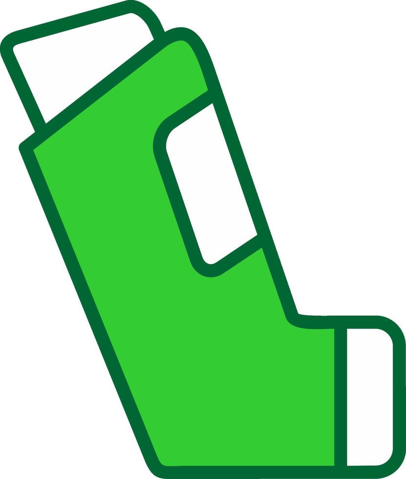 asthma Colorful Icon vector