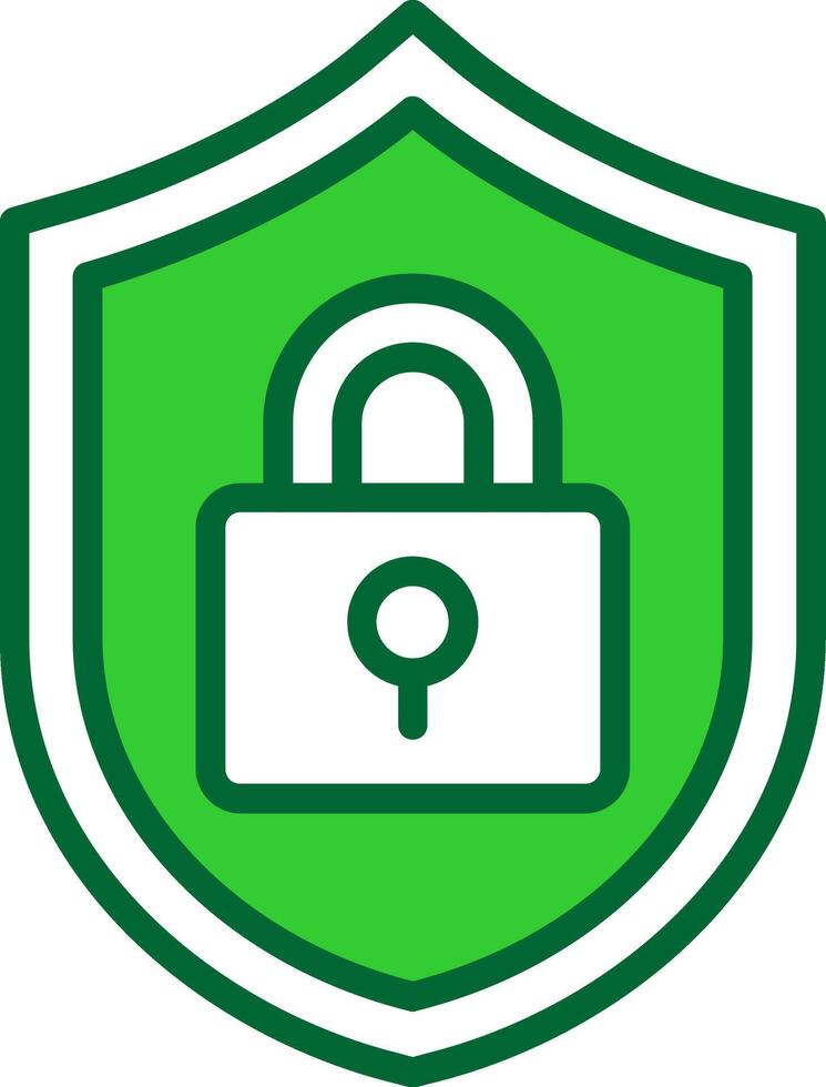 Cyber Security Colorful Icon vector
