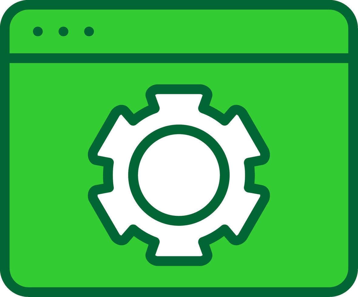 Web Optimization Colorful Icon vector