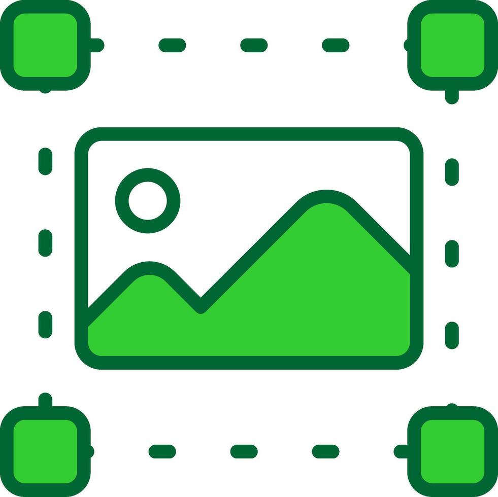 Image Colorful Icon vector