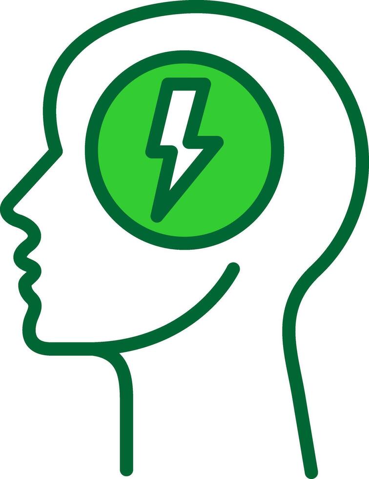 Head Colorful Icon vector