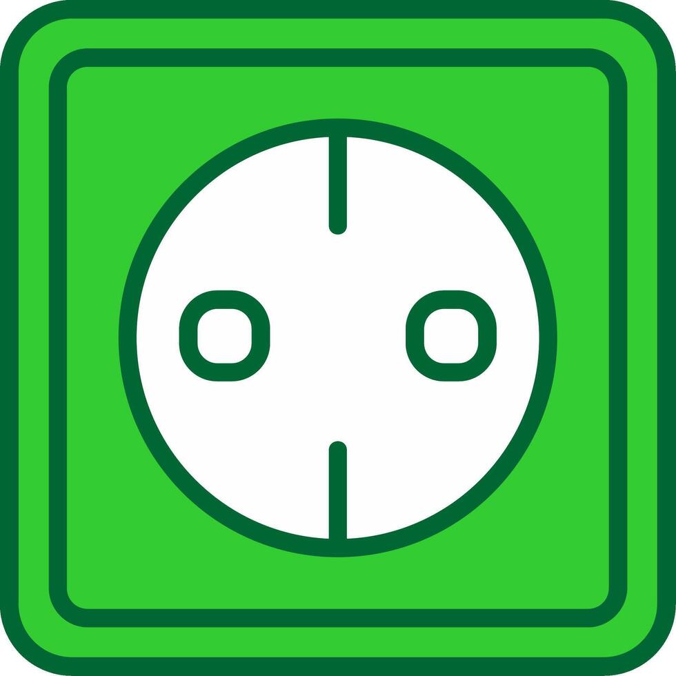 socket Colorful Icon vector