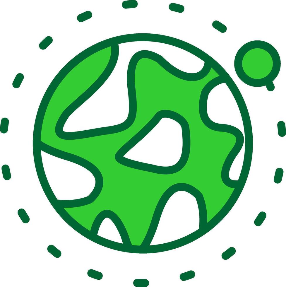 Planet Colorful Icon vector
